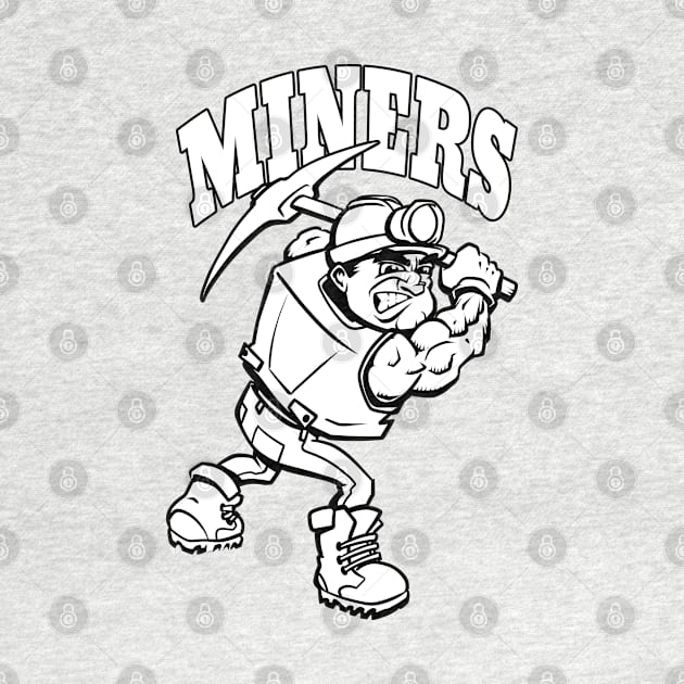 Miner Mascot by Generic Mascots